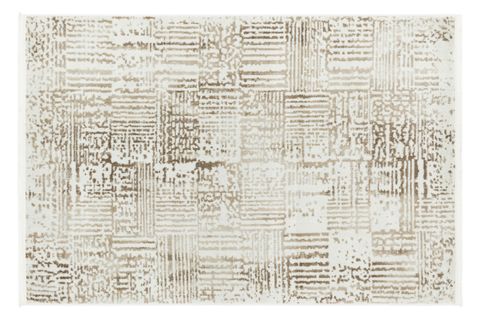 LİFE MAKİNE HALISI 6060, SAÇAKLI, BEJ, 80X150