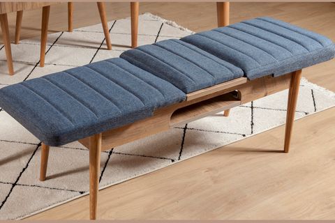 SEMBOL AÇILIR BENCH, ATLANTİK LACİVERT