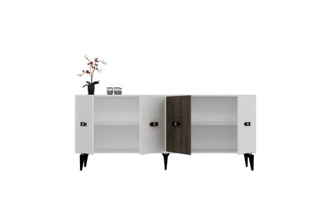 CHERRYCT KONSOL, 180 CM, BEYAZ CEVİZ