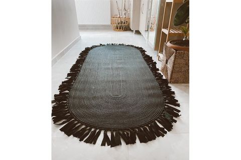 MİLDA JÜT KİLİM 44, EL ÖRGÜSÜ, YUVARLAK, 120X180