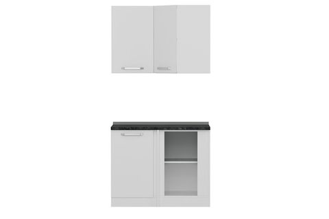 MİNAR 105CM KÖŞE MUTFAK DOLABI BEYAZ K105B1