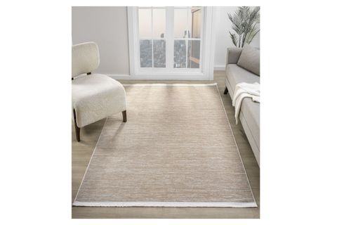 ASPENDOS AKRİLİK DOKUMA MAKİNE HALISI, 80X150, KAHVE, 5119