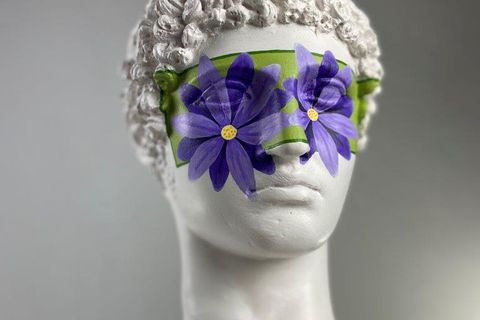 HERMES BLOOM POP ART DEKORATİF ROMA YUNAN HEYKELLERİ