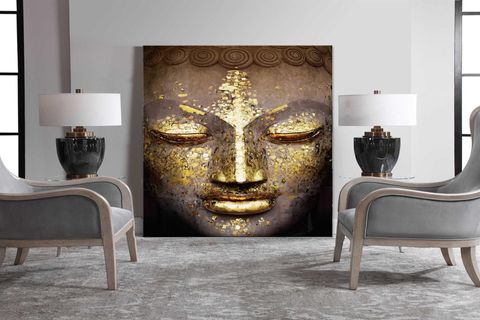 TABLOLIFE BUDA YAĞLI BOYA DOKULU TABLO, ÇERÇEVESİZ, 75X100