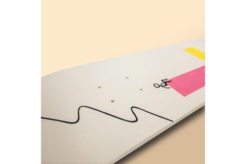 LIFE OF STICKMAN KAYKAY EL YAPIMI AHŞAP DUVAR DEKORU
