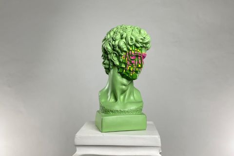 DAVID PINXEL POP ART DEKORATİF ROMA YUNAN HEYKELLERİ