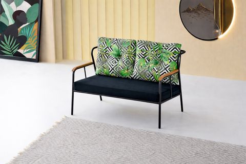 EBRULİ ÇAY SETİ, YEŞİL SİYAH