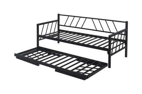 GLORİA YAVRULU DAYBED KARYOLA, SİYAH, 90X200