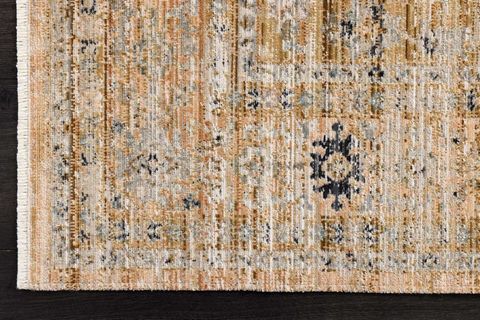 PERA HALI KARAMEL TURUNCU ESKİTME DESENLİ MODERN HALI FMRT05 201X274 CM