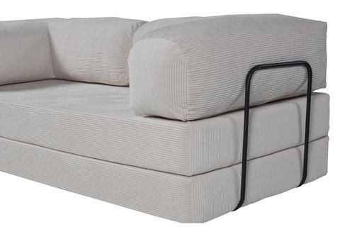 LİNA ÇOK AMAÇLI YATAKLI AKTİVİTE KOLTUĞU, KREM, 80X160