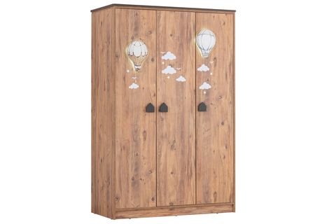 GARDEN LEDLİ DOLAP, 3 KAPAKLI