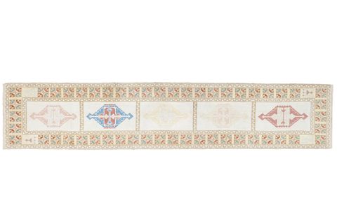 SOHO ANTİQ TIRAZ BORDÜR DESENLİ EL DOKUMA UŞAK YOLLUK, 81X408