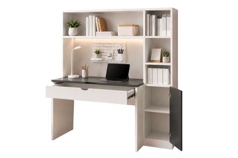 VENİ LEDLI USB GİRİŞLİ ÇALIŞMA MASASI, ANTRASİT
