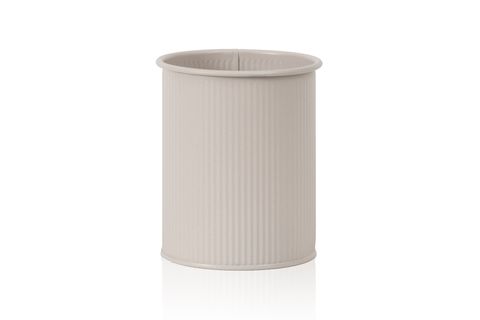THE MİA STRİPE TEZGAH ÜSTÜ KAŞIKLIK BEJ 13X11 CM