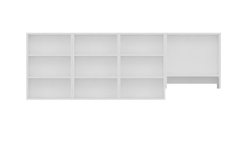 MİNAR 210 CM MUTFAK DOLABI BEYAZ 210-B7-ÜST MODÜL