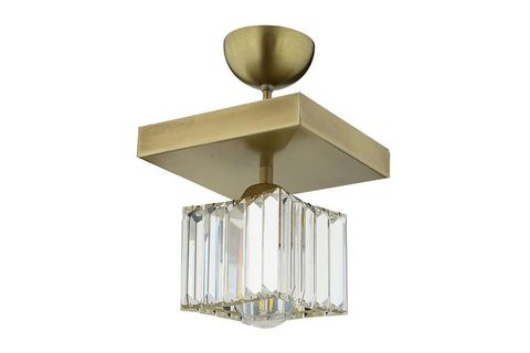 APLİQA RİVİA PLAFONYER KRİSTAL TAŞLI AVİZE, ESKİTME