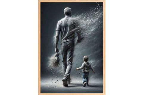 BABAM VE BEN TABLO, 50X70