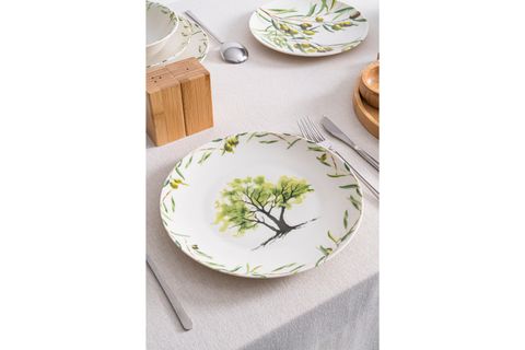 OLİVE YEMEK TAKIMI 24 PARÇA 6 KİŞİLİK