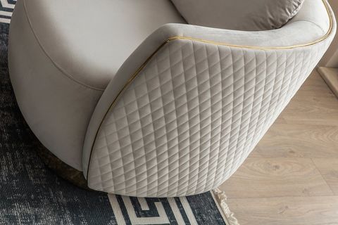 GOLDEN KOLTUK TAKIMI, SİYAH KREM