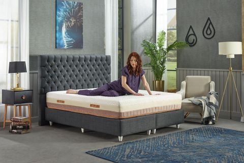 PUUF SLEEP LARİMAR YIKANABİLİR LATEKS HR ÇİFT KİŞİLİK YATAK, 200X200