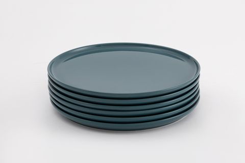 KİTCHEN ESSENTİALS STONEWARE SERVİS TABAĞI 28 CM, MAVİ, ALTILI SET