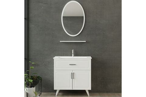 SANYA BANYO DOLABI 85CM AY2K1Ç 1EA1R ETJ BEYAZ