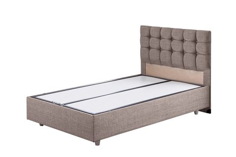 VENEDİK BAZA BAŞLIK LETTO YATAK SETİ, KAHVERENGİ, 100X200