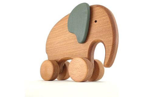 NS DESİGN FİL RENKLİ AHŞAP OYUNCAK