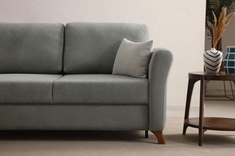 İNCİ YATAKLI BAZALI KÖŞE KOLTUK, SOL