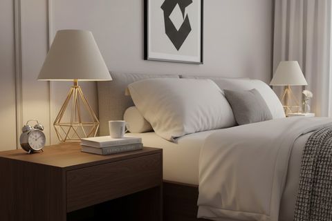 GOLD KREM YATAK ODASI KONİK SET