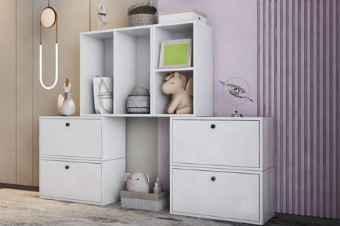 BK ÇOK AMAÇLI DOLAP, 2 DÜŞER KAPAKLI, NRG