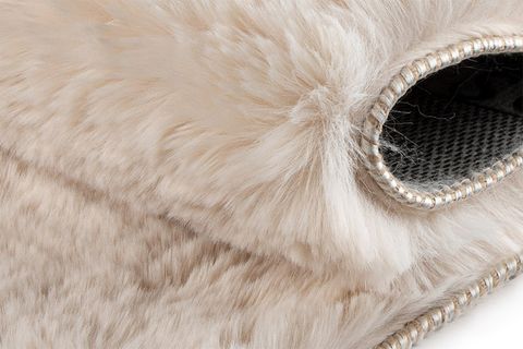 TAVŞAN POST MODERN MAKİNE HALISI, KREM, 100X200