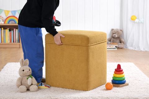 PİKLET ÇOCUK SANDIKLI PUF, HARDAL