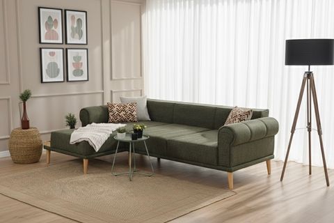 STEP KÖŞE KOLTUK, YEŞİL, SOL KÖŞE