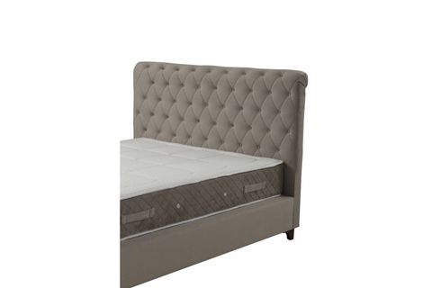DELUXE SONATA ÇİFT KİŞİLİK BAZA+BAŞLIK+YATAK, BEJ, 140X200