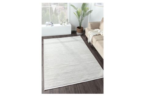 BAMBU DOKULU MODERN SIK DOKUMA MAKİNE HALISI, BEJ, 80X150, 607