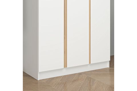 ALİN GARDIROP, 3 KAPAKLI 2 GİZLİ ÇEKMECELİ
