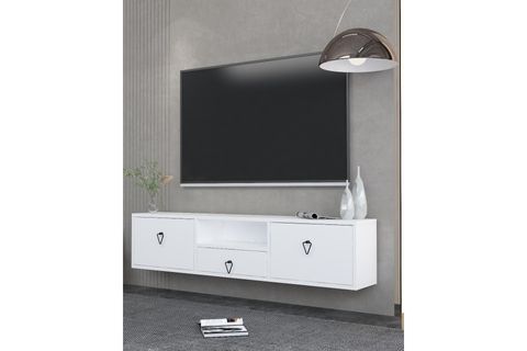 DROPDD TV SEHPASI, BEYAZ SİYAH KULP, 1303DROPDD 1