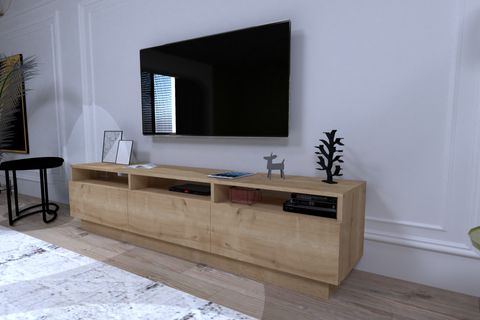GUSTO KAPAKLI TV SEHPASI SAFİRMEŞE 180 CM