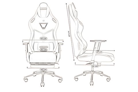 WARRİOR ARAGORN OYUNCU KOLTUĞU, 1598B1301, GRİ