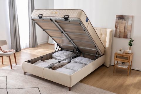 LUNA SPİCA BAZA VE BAŞLIK SETİ, KREM 160X200
