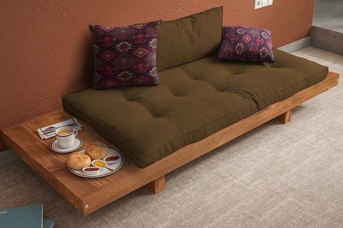 WOODESK ARİN MASİF TİK-KAHVE RENK SEDİR CPT8313-200