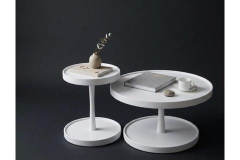 COSMOS İKİLİ ORTA SEHPA, BEYAZ