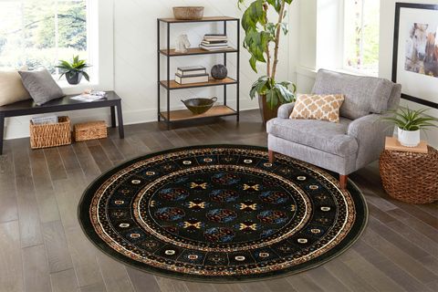 PERSİAN BK1000 DOKUMA MAKİNE HALISI, YUVARLAK, 100X100