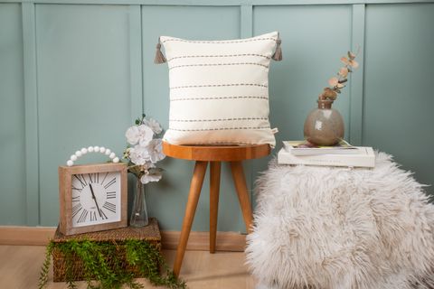 DFN HOME STORY İKİLİ SETİ, KREM, 43X43