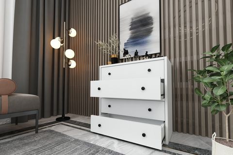 LEXUS ÇEKMECELİ ŞİFONYER, 65 CM ŞFN 1034 Ç