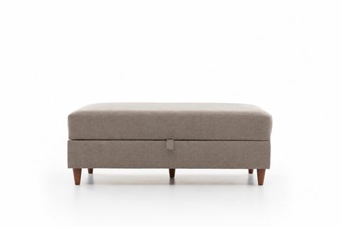 EVA SERİSİ SANDIKLI PUF, KREM