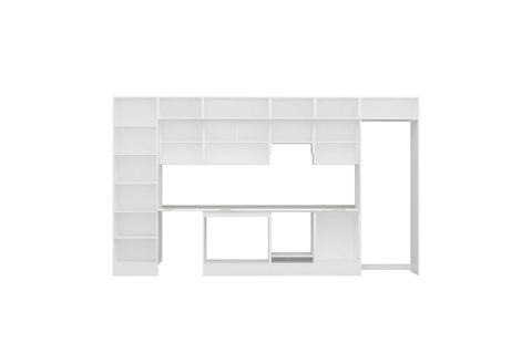 ALVİNKA 410X240 CM MUTFAK DOLABI, MBB E90B60S60 1 ANTRASİT SUNTALAM
