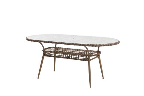 CEDRO BAHÇE VE BALKON OVAL MASA TAKIMI, 4-6 KİŞİLİK