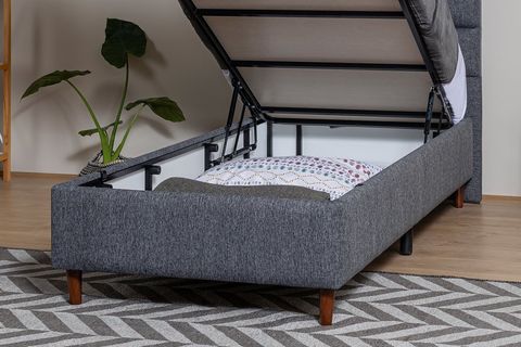 LUNA LİNE BAZA VE BAŞLIK SETİ, KUMAŞ DEĞİŞTİRİLEBİLİR, 90X190